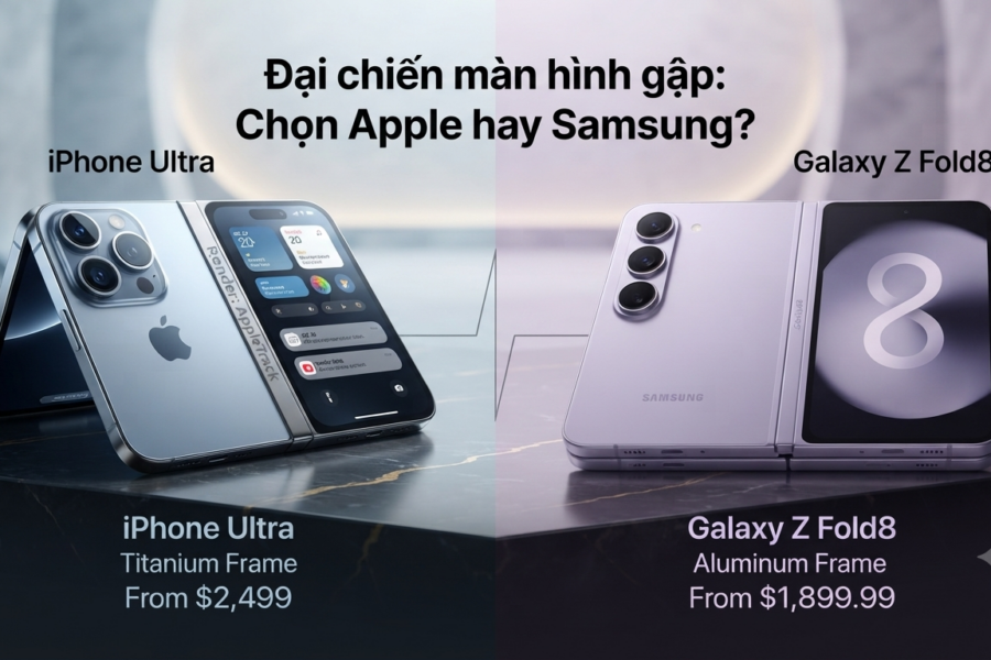 iPhone Ultra và Galaxy Z Fold8: Cuộc Chiến Giữa Đẳng Cấp và Giá Trị