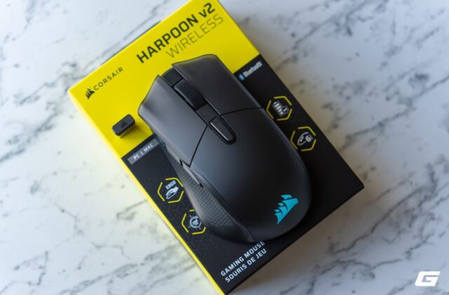 Khám Phá Corsair Harpoon v2 Wireless: Chuột Gaming Nhẹ Nhàng và Linh Hoạt Với Cảm Biến 26K DPI