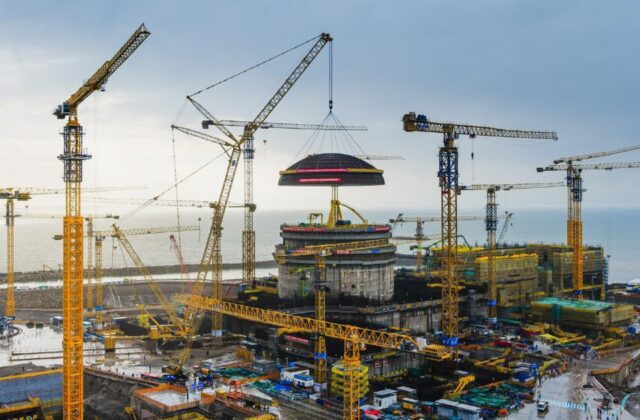 Khám Phá Bí Ẩn Lắp Đặt Mái Vòm Hạt Nhân 270 Tấn Tại Trung Quốc