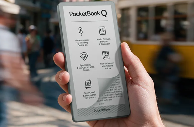 PocketBook Q: Thiết Bị Đọc Sách Mini Với Thời Gian Pin Ấn Tượng