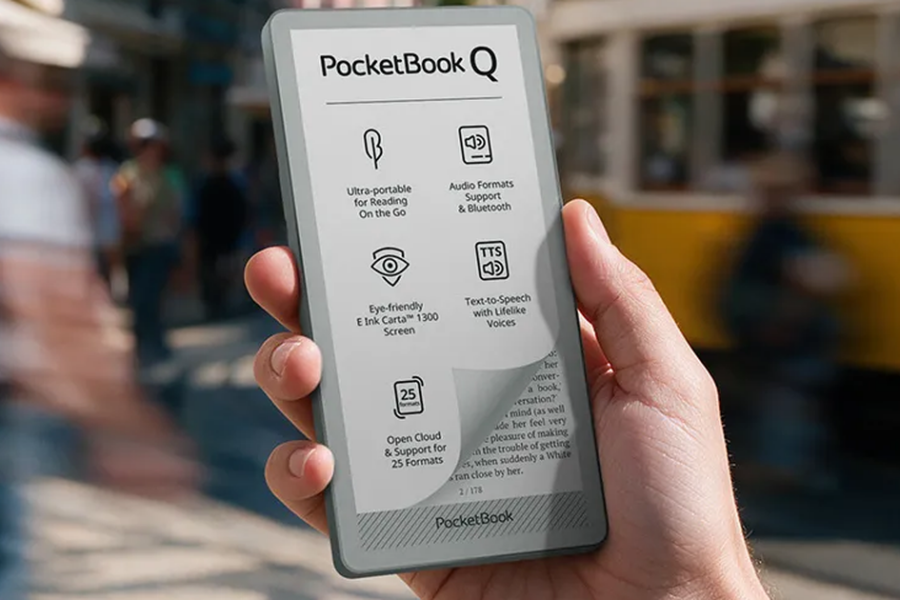 PocketBook Q: Thiết Bị Đọc Sách Mini Với Thời Gian Pin Ấn Tượng