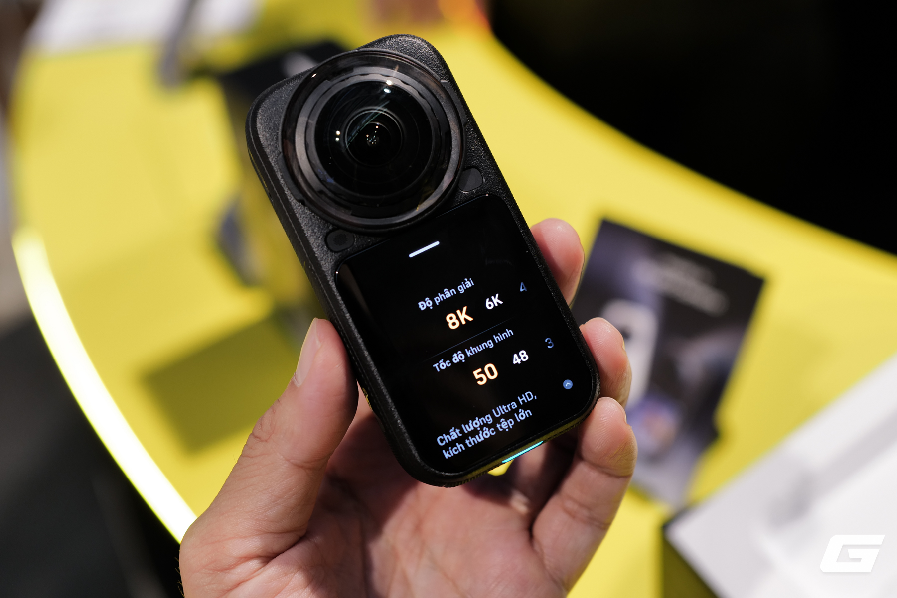 Insta360 X6 với khả năng quay 8K