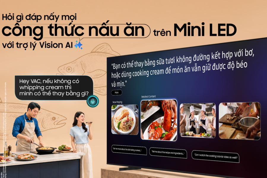 Samsung AI TV: Trợ Lý Thông Minh Giúp Giải Quyết Vấn Đề Cuộc Sống