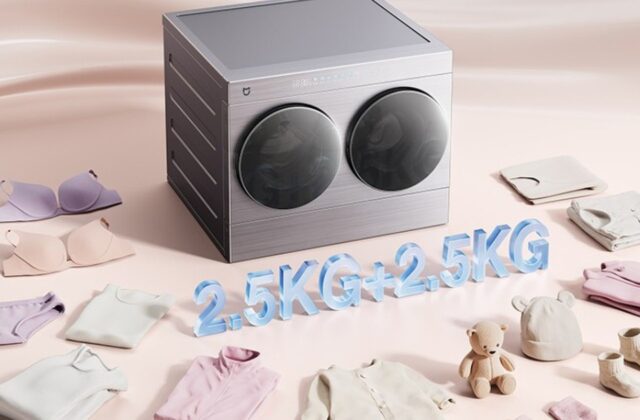 Xiaomi Ra Mắt Máy Giặt Sấy Mini Hai Lồng Độc Đáo Giải Quyết Vấn Đề Giặt Đồ Riêng Biệt
