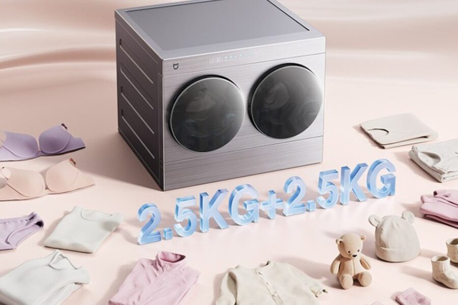 Xiaomi Ra Mắt Máy Giặt Sấy Mini Hai Lồng Độc Đáo Giải Quyết Vấn Đề Giặt Đồ Riêng Biệt