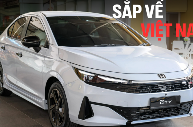 Honda City RS 2026: Những nâng cấp đáng chú ý trước khi về Việt Nam