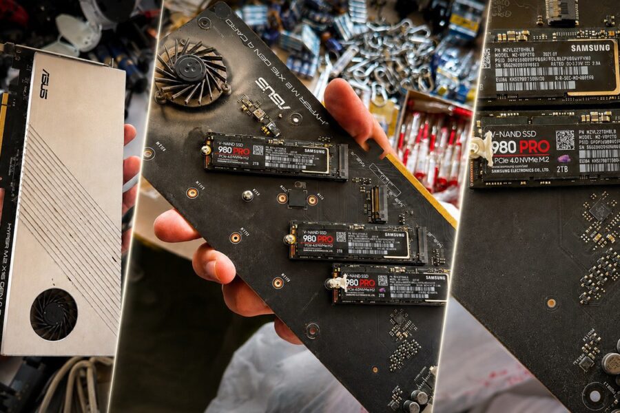Mua card mở rộng 30 USD, bất ngờ tìm thấy 6 TB SSD Samsung 980 Pro bên trong