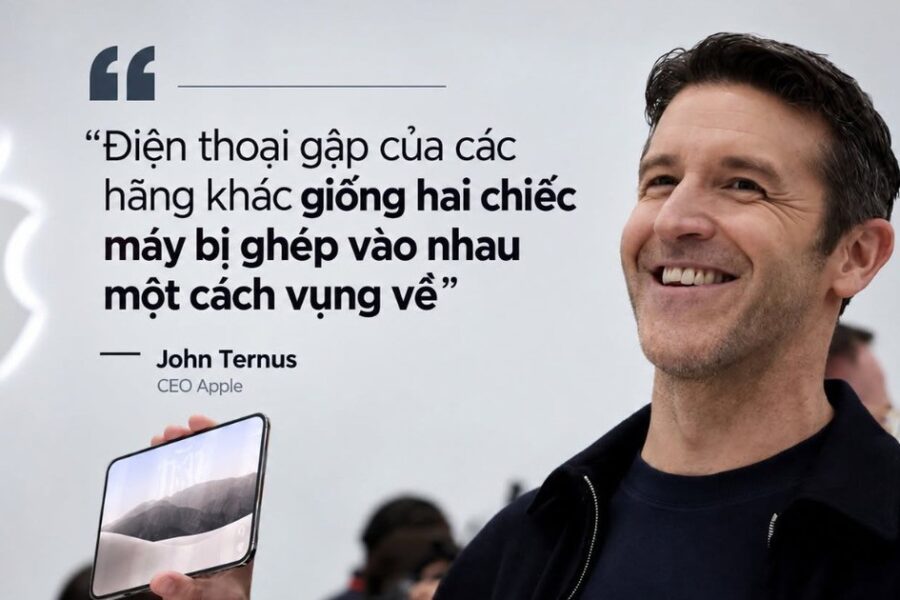 iPhone Duo và dấu ấn mới của Apple: Khi CEO kỹ sư đặt vấn đề thay vì khoe tính năng
