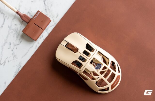 Feinmann F01 Noctua Edition: chuột gaming có quạt 40mm làm mát lòng bàn tay