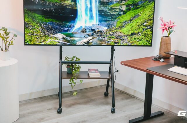 HyperWork Era Stand TVC03 — Giá treo TV di động cho studio và không gian làm việc