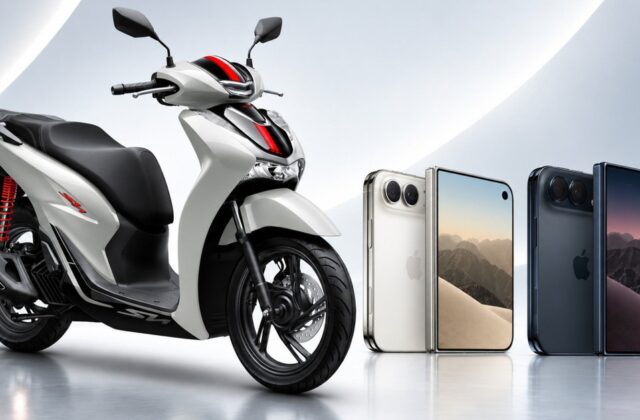 Khoảng 104 triệu: Nên chọn iPhone Duo 2 TB hay Honda SH 160i?