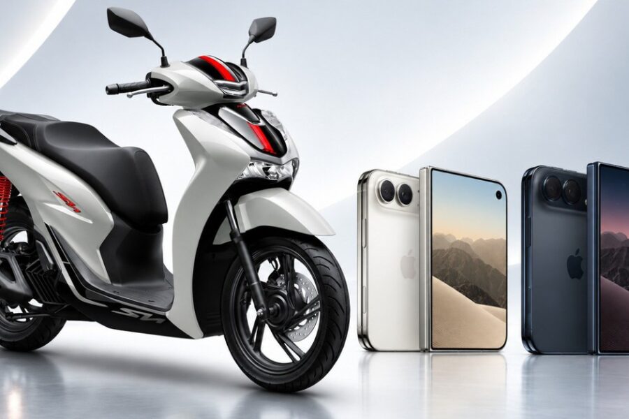 Khoảng 104 triệu: Nên chọn iPhone Duo 2 TB hay Honda SH 160i?