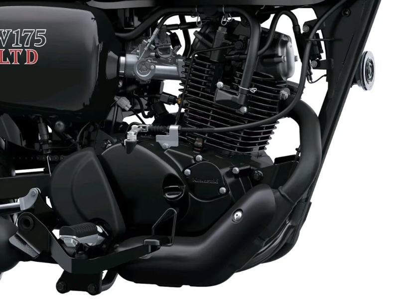 Kawasaki W175 LTD: Chi tiết xe côn tay cổ điển